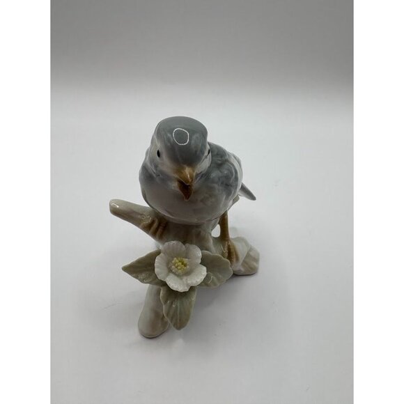 Vintage Otagiri Japan Porcelain Bird Figurine on Branch - Picture 2 of 6
